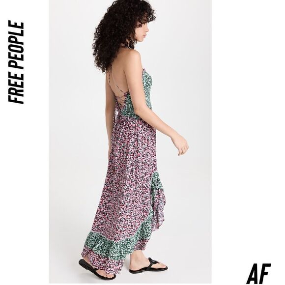 FREE PEOPLE ONE I LOVE MAXI DRESS NEW - Picture 3 of 10